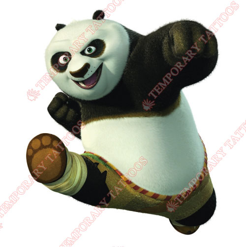 Kung Fu Panda Customize Temporary Tattoos Stickers NO.3364